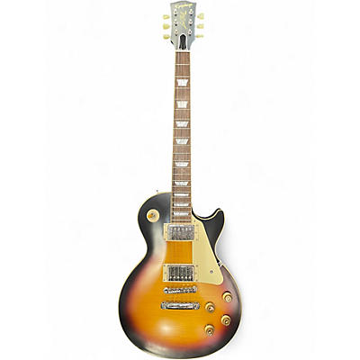 Used Epiphone Inspired by Gibson Custom 1959 Les Paul Standard Tobacco Burst Solid Body Electric Guitar