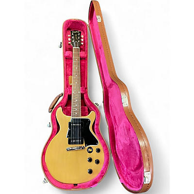 Used Epiphone Inspired by Gibson Custom 1960 Les Paul Special Double Cut TV Yellow Solid Body Electric Guitar