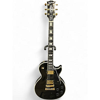 Used Epiphone Inspired by Gibson Custom Les Paul Custom Black Solid Body Electric Guitar