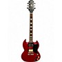 Used Epiphone Inspired by Gibson Custom SG Cherry Solid Body Electric Guitar Cherry