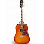 Used Epiphone Inspired by Gibson Hummingbird Cherry Sunburst Acoustic Electric Guitar Cherry Sunburst