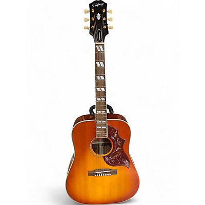 Epiphone Used Epiphone Inspired by Gibson Hummingbird Heritage Cherry Sunburst Acoustic Electric Guitar