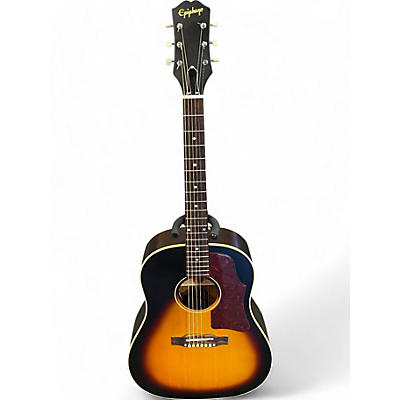 Epiphone Used Epiphone Inspired by Gibson J-45 Aged Vintage Sunburst Acoustic Electric Guitar