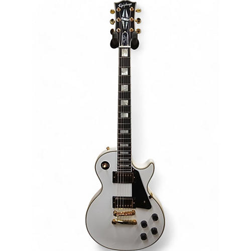 Used Epiphone Inspired by Gibson Les Paul Alpine White Solid Body Electric Guitar Alpine White