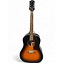Used Epiphone Inspired by Gibson j45 Vintage Sunburst Acoustic Electric Guitar Vintage Sunburst
