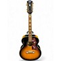 Used Epiphone J-200 2 Color Sunburst 12 String Acoustic Guitar 2 Color Sunburst