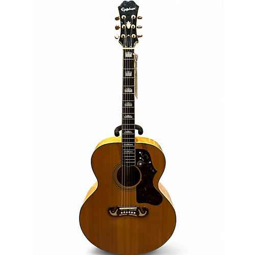 Used Epiphone J-200 ANTIQUE NATURAL Acoustic Guitar ANTIQUE NATURAL