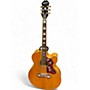 Used Epiphone J-200 EC Butterscotch Blonde Acoustic Electric Guitar Butterscotch Blonde