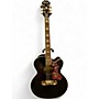 Used Epiphone J-200EC BLACK Acoustic Guitar BLACK