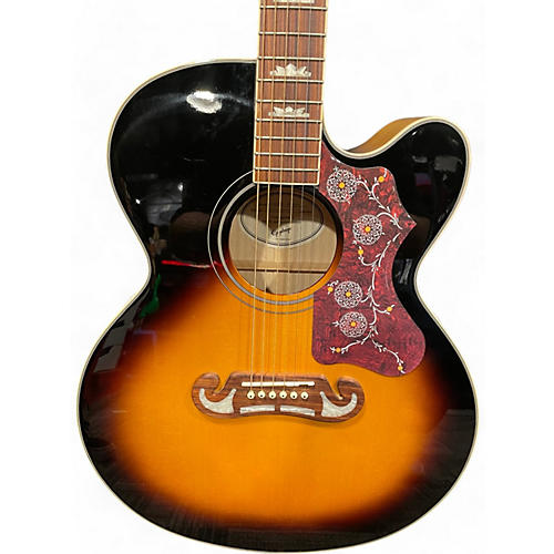 Epiphone Used Epiphone J 200EC STUDIO 2 Color Sunburst Acoustic Electric Guitar 2 Color Sunburst