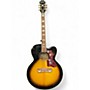 Used Epiphone J-200EC STUDIO 2 Color Sunburst Acoustic Electric Guitar 2 Color Sunburst