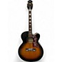 Used Epiphone J-200EC STUDIO 3 Tone Sunburst Acoustic Electric Guitar 3 Tone Sunburst