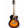 Used Epiphone J-200EC Studio 3 Color Sunburst Acoustic Electric Guitar 3 Color Sunburst