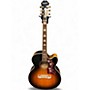 Used Epiphone J-200EC Vintage Sunburst Acoustic Electric Guitar Vintage Sunburst