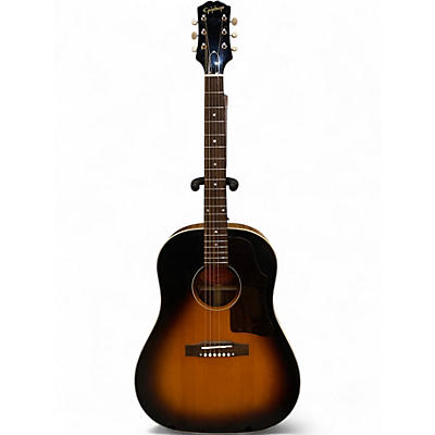 Used Epiphone J-45 2 Color Sunburst Acoustic Guitar