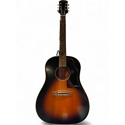 Used Epiphone J-45 2 Tone Sunburst Acoustic Guitar