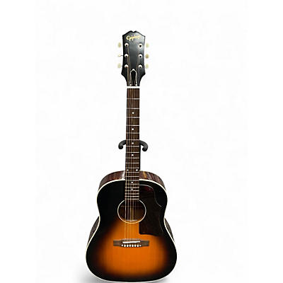 Used Epiphone J-45 Inspired by Gibson Vintage Sunburst Acoustic Electric Guitar