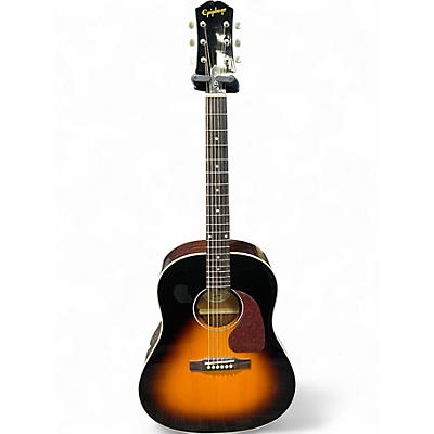 Used Epiphone J-45 STUDIO Tobacco Sunburst Acoustic Guitar