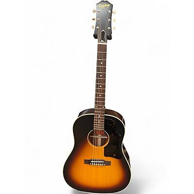 Used Epiphone J-45 Tobacco Sunburst Acoustic Electric Guitar