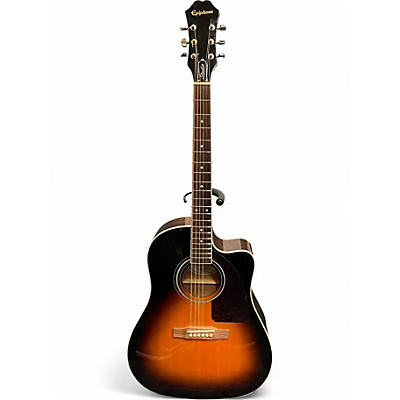 Used Epiphone J-45EC STUDIO Vintage Sunburst Acoustic Electric Guitar