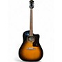 Used Epiphone J-45EC Studio Sunburst Acoustic Electric Guitar Sunburst