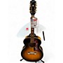 Used Epiphone J200 2 Tone Sunburst 12 String Acoustic Electric Guitar 2 Tone Sunburst