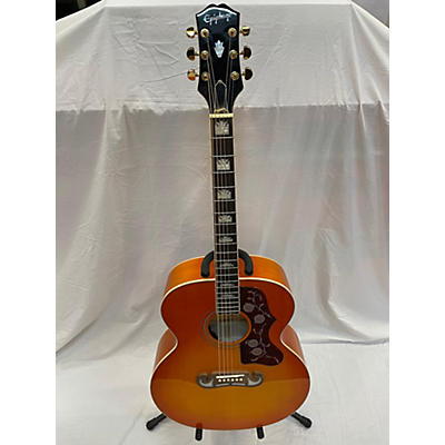 Epiphone Used Epiphone J200 Acoustic Electric Guitar