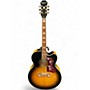 Used Epiphone J200EC STUDIO Vintage Sunburst Acoustic Electric Guitar Vintage Sunburst