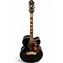 Used Epiphone J200EC Studio Black Acoustic Electric Guitar Black