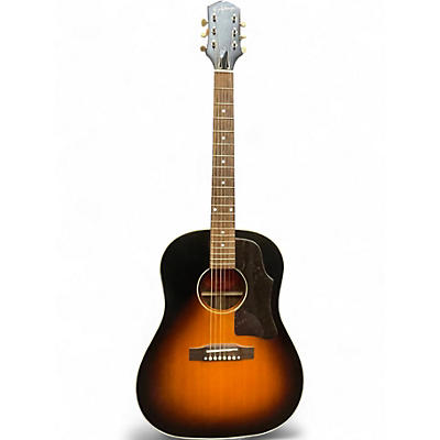 Used Epiphone J45 2 Tone Sunburst Acoustic Guitar