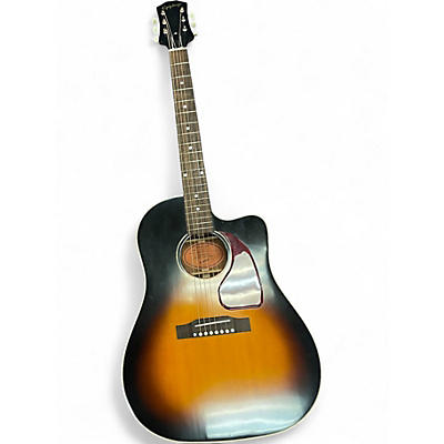 Used Epiphone J45-EC Tobacco Burst Acoustic Electric Guitar