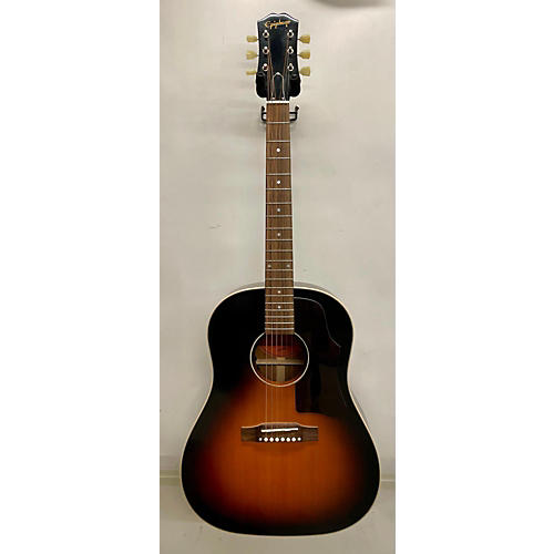 Epiphone Used Epiphone J45 Inspired By Gibson Tobacco Sunburst Acoustic Electric Guitar Tobacco Sunburst