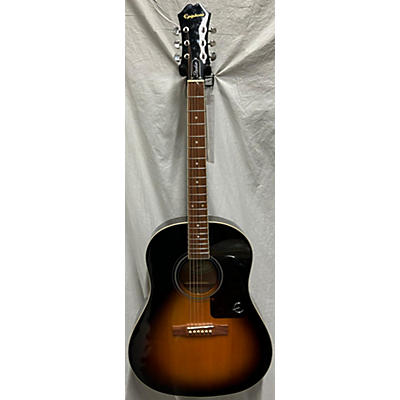 Epiphone Used Epiphone J45 Studio Sunburst Acoustic Electric Guitar