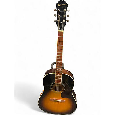 Used Epiphone J45 studio 2 Color Sunburst Acoustic Electric Guitar