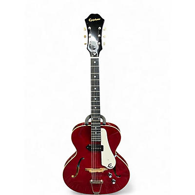 Used Epiphone JAMES BAY CENTURY Trans Red Hollow Body Electric Guitar