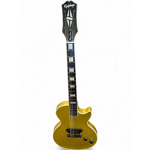 Used Epiphone JARED JAMES NICHOLS BLUES POWER DOUBLE GOLD Solid Body Electric Guitar DOUBLE GOLD