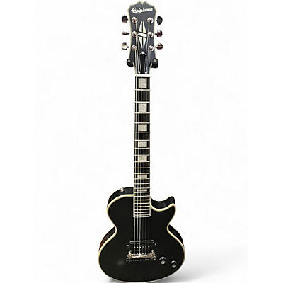 Used Epiphone JARED JAMES NICHOLS LES PAUL CUSTOM BLUES POWER Black Solid Body Electric Guitar