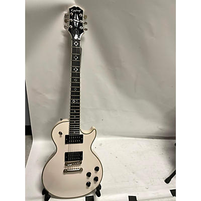 Epiphone Used Epiphone JERRY CANTRELL LES PAUL BONE WHITE Solid Body Electric Guitar