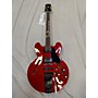 Used Epiphone Used Epiphone JOE BONAMASSA ES335 Red Hollow Body Electric Guitar Red