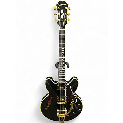 Used Epiphone JOE BONAMASSA ES335S Black Hollow Body Electric Guitar