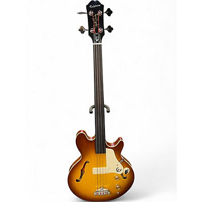 Used Epiphone Jack Casady Signature AGED ROYAL TAN Electric Bass Guitar