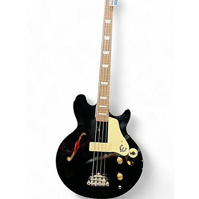 Epiphone Used Epiphone Jack Casady Signature Black Electric Bass Guitar