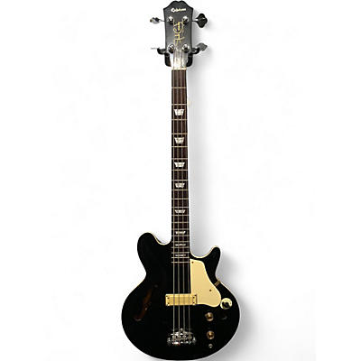 Used Epiphone Jack Casady Signature Black Electric Bass Guitar