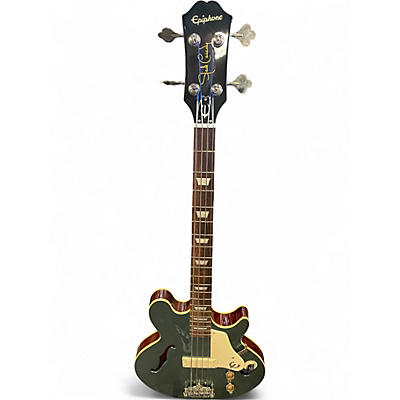 Used Epiphone Jack Casady Signature Blue Electric Bass Guitar