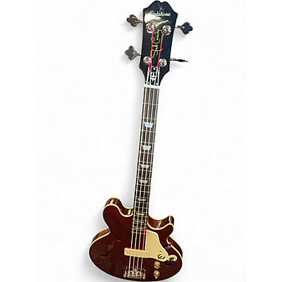 Used Epiphone Jack Casady Signature Cherry Electric Bass Guitar