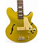 Used Epiphone Jack Casady Signature Metallic Gold Electric Bass Guitar Metallic Gold