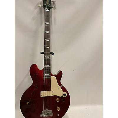 Epiphone Used Epiphone Jack Casady Signature Red Electric Bass Guitar