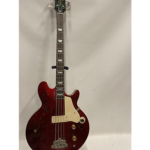 Epiphone Used Epiphone Jack Casady Signature Red Electric Bass Guitar Red