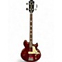 Used Epiphone Jack Casady Signature Red Electric Bass Guitar Red