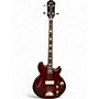 Used Epiphone Jack Casady Signature Sparkling Burgundy Electric Bass Guitar Sparkling Burgundy